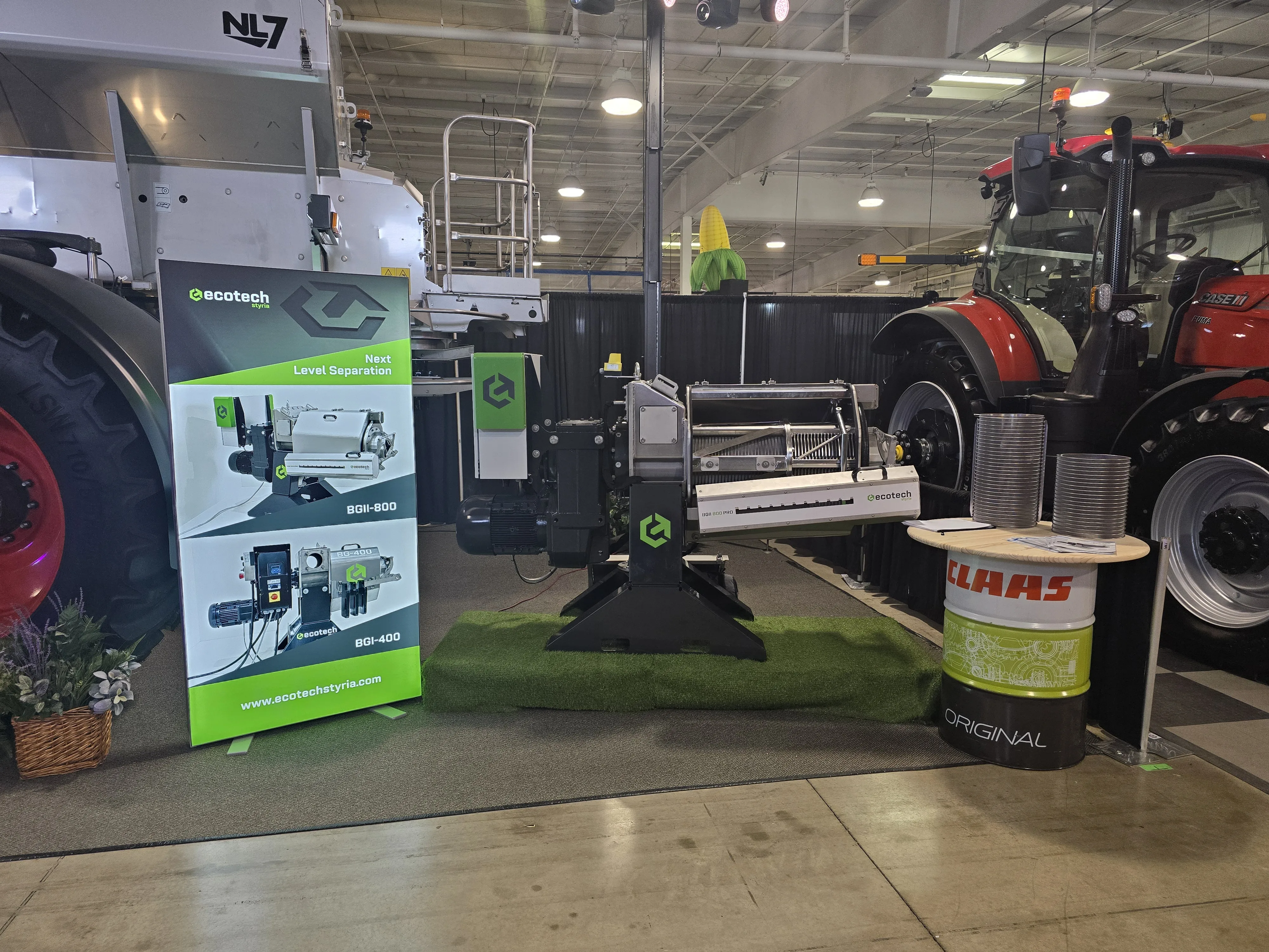 Ecotech Styria Messestand bei der WPS Farm Show 2026 in Wisconsin, USA